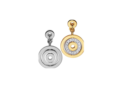 Gold Plated | Cubic Zirconia Set Stud Earrings